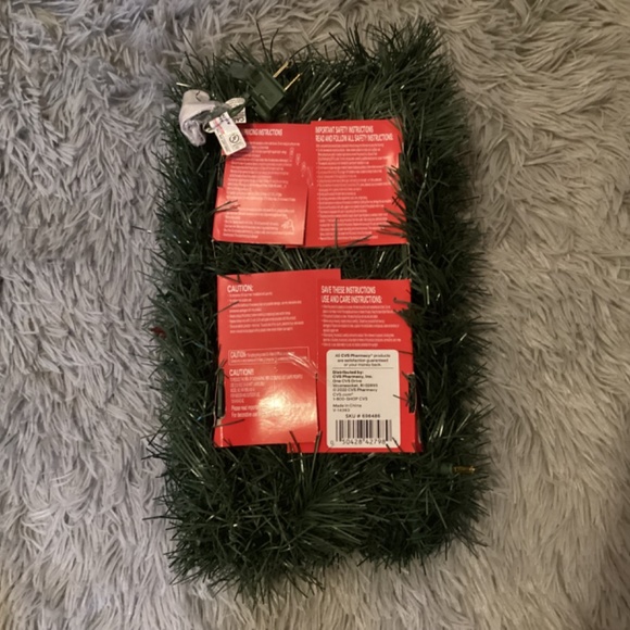 Merry Brite 18 Foot Lighted Garland New - Picture 5 of 9